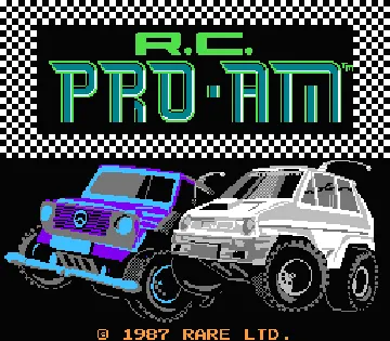 R.C. Pro-Am (Europe) (Rev 1) screen shot title